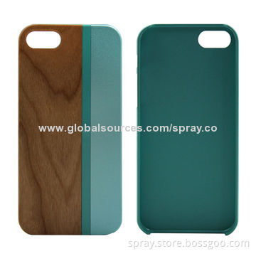Hand-made Hard Wood Protective Hard Case for iPhone 5/5S